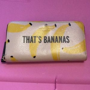 *sold* Kate Spade That's Bananas Wallet